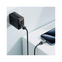 Дата кабель USB 2.0 AM to USB-C 1.2m 3.0A 18W aluminum alloy Black Acefast (6974316283782)