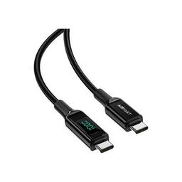 Дата кабель USB-C to USB-C 2.0m 100W with display C6-03 Acefast (6974316281054)