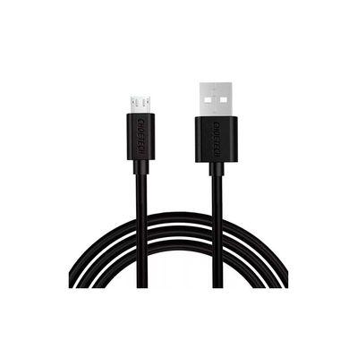 Дата кабель USB 2.0 AM to Micro 5P 1.2m PVC Choetech (AB003-BK)