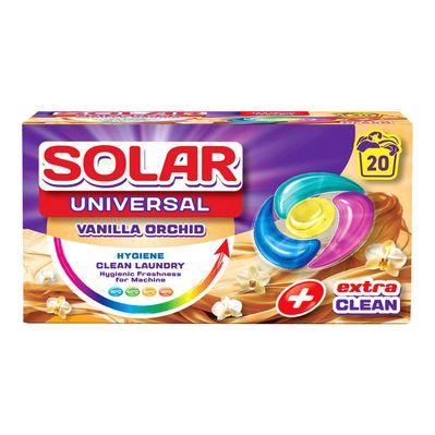 Капсулы для стирки Solar Household Universal Vanilla Orchid 20 шт. (4820269930261)