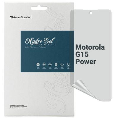 Пленка защитная Armorstandart Matte Motorola G15 Power (ARM83135)