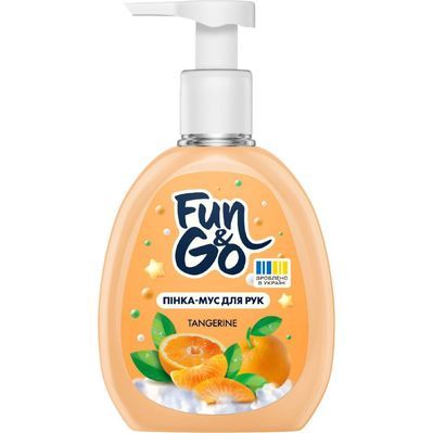 Мило-пінка Fun&Go Tangerine 300 мл (4820204702021)