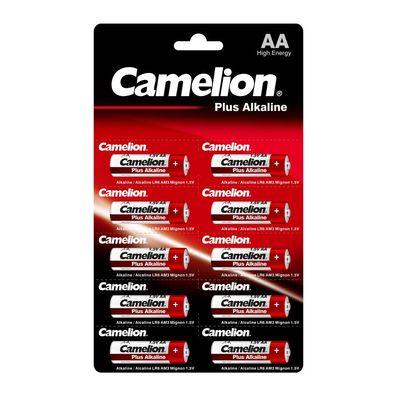 Батарейка Camelion AA LR6 Plus Alkaline * 10 (LR6-BP1x10P)