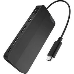 Порт-репликатор Lenovo USB-C Dual Display Travel Dock (w/ adapter) (40B90100EU)