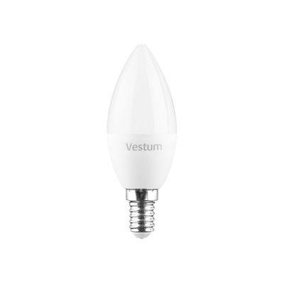 Лампочка Vestum LED C37 6W 3000K 220V E14 (1-VS-1304)