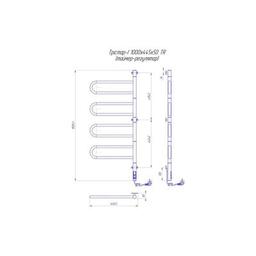 Полотенцесушитель MARIO 2.3.0507.11.P