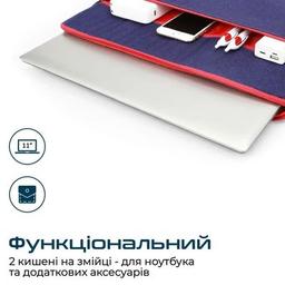 Чехол для ноутбука Promate 11" Portfolio-S Blue (portfolio-s.blue)