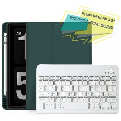 Чохол до планшета BeCover with keyboard Apple iPad Air 13" M2/M3 (2024/2025) Dark Green (711455)
