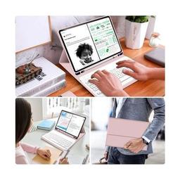 Чехол для планшета BeCover with keyboard Apple iPad Pro 11" M4 2024 Pink (713001)