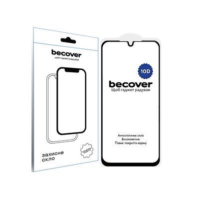 Скло захисне BeCover Samsung Galaxy A16 4G SM-A165/A16 5G SM-A166 10D Black (712889)