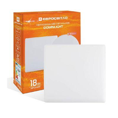 Світильник точковий Євросвітло LED-S-120-18 6400К без рамки