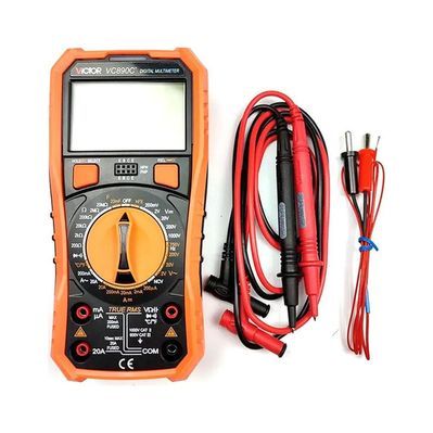 Цифровий мультиметр Victor VC890C, V, A, R, С, F, C/F, NCV (VC890C)