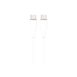 Дата кабель USB-C to USB-C 1.5m 3A Cablexpert (CC-USB2S-CMCM-1.5M-W)