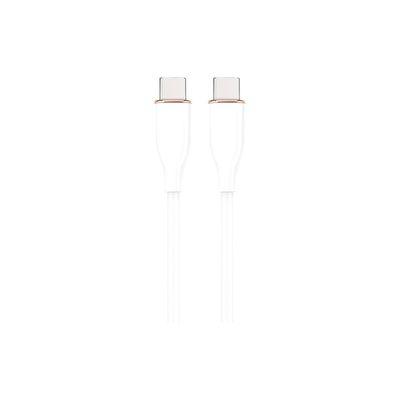 Дата кабель USB-C to USB-C 1.5m 3A Cablexpert (CC-USB2S-CMCM-1.5M-W)