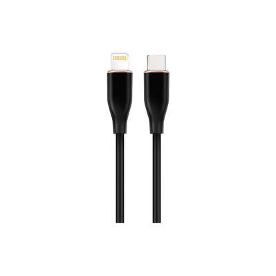 Дата кабель USB 2.0 AM to Lightning 1.5m 2.25A Cablexpert (CC-USB2S-CM8PM-1.5M-BK)