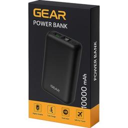 Батарея універсальна GEAR 10000mAh, PD/22.5W, black (WP942P)