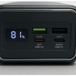 Батарея універсальна GEAR 40000mAh, PD/22.5W, black (SPO4)