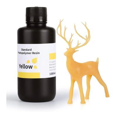Фотополімерна смола ELEGOO Resin, Standard 1кг, yellow (50.103.0014)