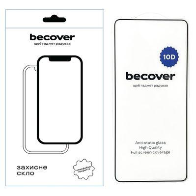 Стекло защитное BeCover Poco F7 Pro 10D Black (713433)