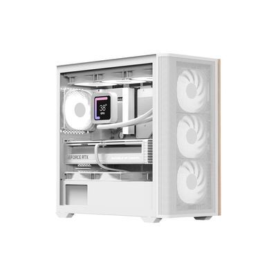 Корпус AeroCool D301A-G-WT-v2 White (ACCS-DS03043.21)