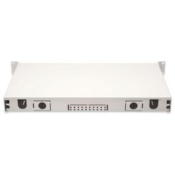 Патч-панель 1U 19", 12xLC duplex, incl, Splice Cass, OS2 Color Pigtails, Adapter Digitus (DN-96331/9)