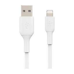 Дата кабель USB 2.0 AM to Lightning 1.0m 12W PVC (2 Pack) White Belkin (CAA001BT1MWH2PK)