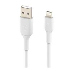 Дата кабель USB 2.0 AM to Lightning 1.0m 12W PVC (2 Pack) White Belkin (CAA001BT1MWH2PK)