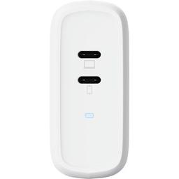 Зарядний пристрій Trust Maxo 65W 2xUSB-C PD white (25381_TRUST)
