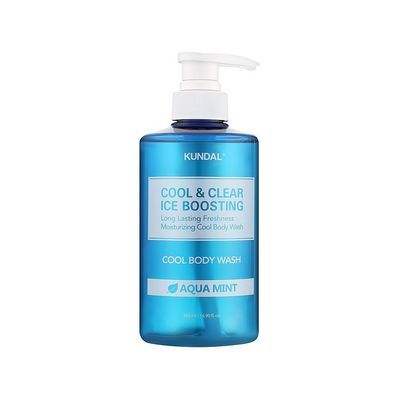 Гель для душу Kundal Cool & Clear Ice Boosting Cool Body Wash Aqua Mint 500 мл (8809809421199)