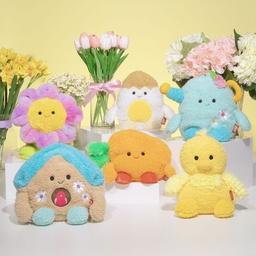 Мягкая игрушка BumBumz SpringBumz Желтый Цыпленок Камми, 19 см (RBBZ00100)