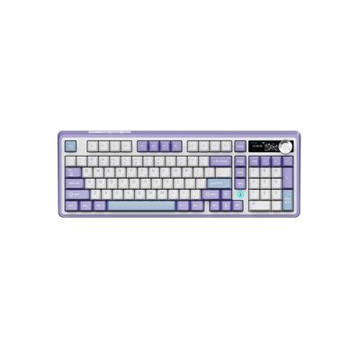Клавіатура Ajazz AK980 Clear Sky Switch Purple RGB USB/Wireless/Bluetooth UA Purple (AK980-CS-PWB)