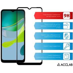 Стекло защитное ACCLAB Full Glue MOTO E13 Black (1283126573620)