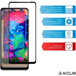 Стекло защитное ACCLAB Full Glue MOTO E14 Black (1283126597688)