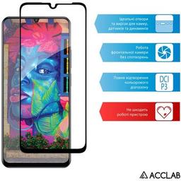 Стекло защитное ACCLAB Full Glue Realme Note 60 Black (1283126608957)