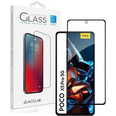 Скло захисне ACCLAB Full Glue Xiaomi Poco X5 Pro Black (1283126567384)