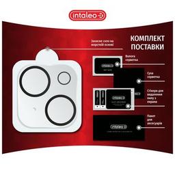 Стекло защитное Intaleo Camera Lens Apple Iphone 14/14 Plus Black (1283126576843)