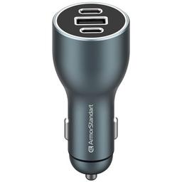 Зарядное устройство Armorstandart Resolute Power ASPP-21 120W 2xUSB-C, 1xUSB-A (ARM70026)