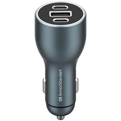 Зарядное устройство Armorstandart Resolute Power ASPP-21 120W 2xUSB-C, 1xUSB-A (ARM70026)