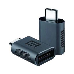 Дата кабель OTG USB-C to USB-A Space Grey Armorstandart (ARM69356)