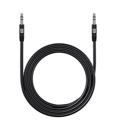 Кабель мультимедійний 3.5mm M to 3.5mm M 1.0m Black Armorstandart (ARM76890)