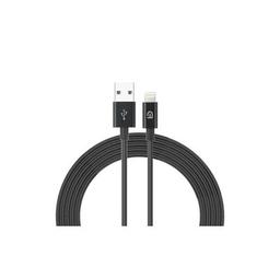 Дата кабель USB 2.0 AM to Lightning 1.0m black Armorstandart (ARM64287)