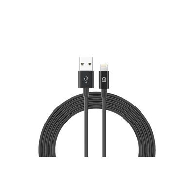 Дата кабель USB 2.0 AM to Lightning 1.0m black Armorstandart (ARM64287)