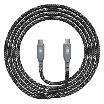 Дата кабель USB-C to USB-C 1.0m Magnetic 60W Black Armorstandart (ARM75513)