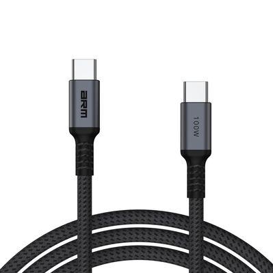 Дата кабель USB-C to USB-C 1.0m PD 100W black-grey Armorstandart (ARM69370)