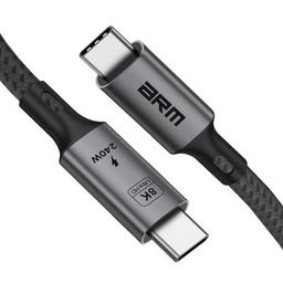 Дата кабель USB-C to USB-C 1.0m USB4 40Gbps 240W 8K60Hz black Armorstandart (ARM81921)