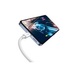 Дата кабель USB-C to USB-C 1.8m Superior USB4 Fast Charging 240W moon white Baseus (P10365200211-05)