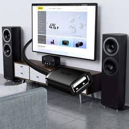 Дата кабель USB 2.0 AM/AF 1.5m cluster black Baseus (B00631101111-00)