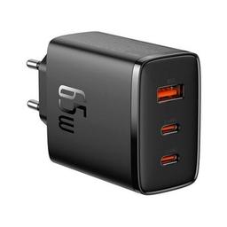 Зарядное устройство Baseus Cube Pro Fast Charger 2C+U 65W black (P10152301113-00)
