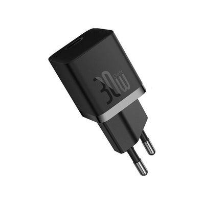 Зарядное устройство Baseus GaN5 Fast Charger USB-C 30W black (CCGN070401)