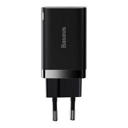 Зарядний пристрій Baseus Super Si Pro Quick Charger C+U 30W black (CCSUPP-E01)